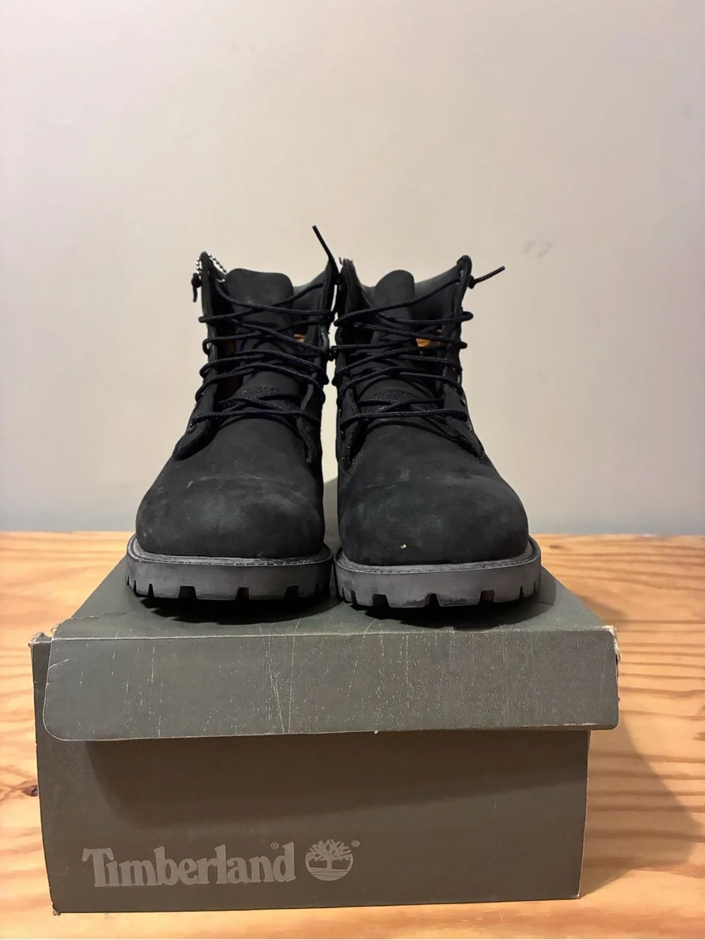 Timberland Men’s/Junior Size 7 Black Premium Boots